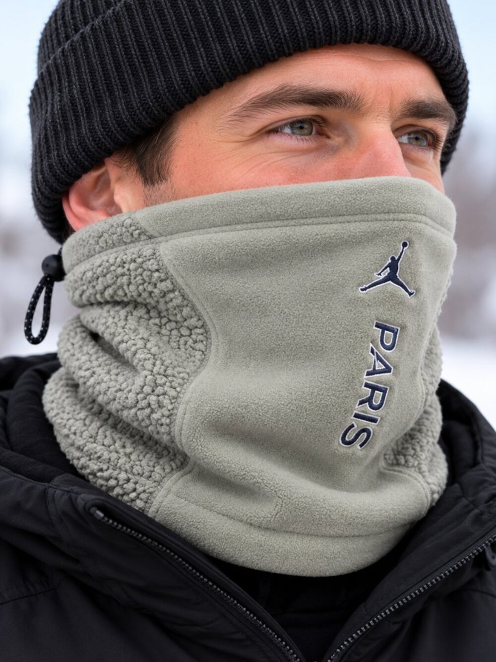 Nike Jordan Paris Polartec Fleece Neck Warmer – NWT – One Size